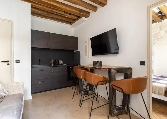 Apartamento Authentic - 1br-4p - Le Marais