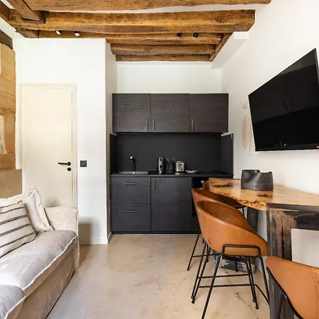 Appartement Authentic - 1br-4p - Le Marais *